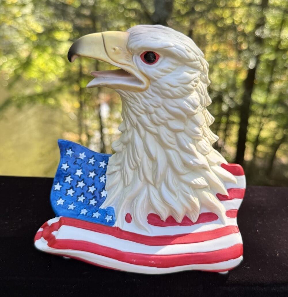 Vintage Jonathon Byron Limited Edition American Bald Eagle Statue Royal Carlton